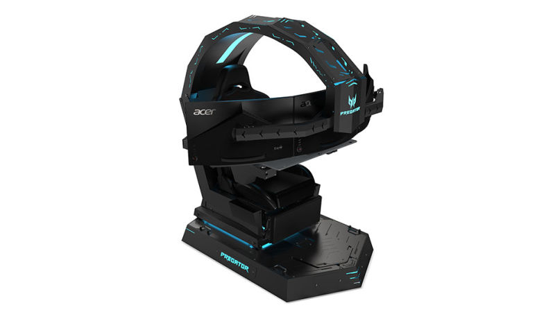 Illustration for article titled Acer ha creado el trono definitivo para gamers, pero te va a costar